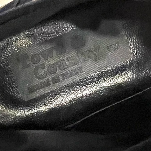 Vintage Deadstock 60s/70s Town & Country Royal Blue Leather Ankle Booties NWB - Picture 7 of 8